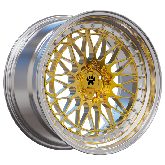 RueiZu R330 Classic 2/3-Piece Custom Forged Wheels – Oldtimer, Youngtimer & Racing Felgen - Rueizu Wheels