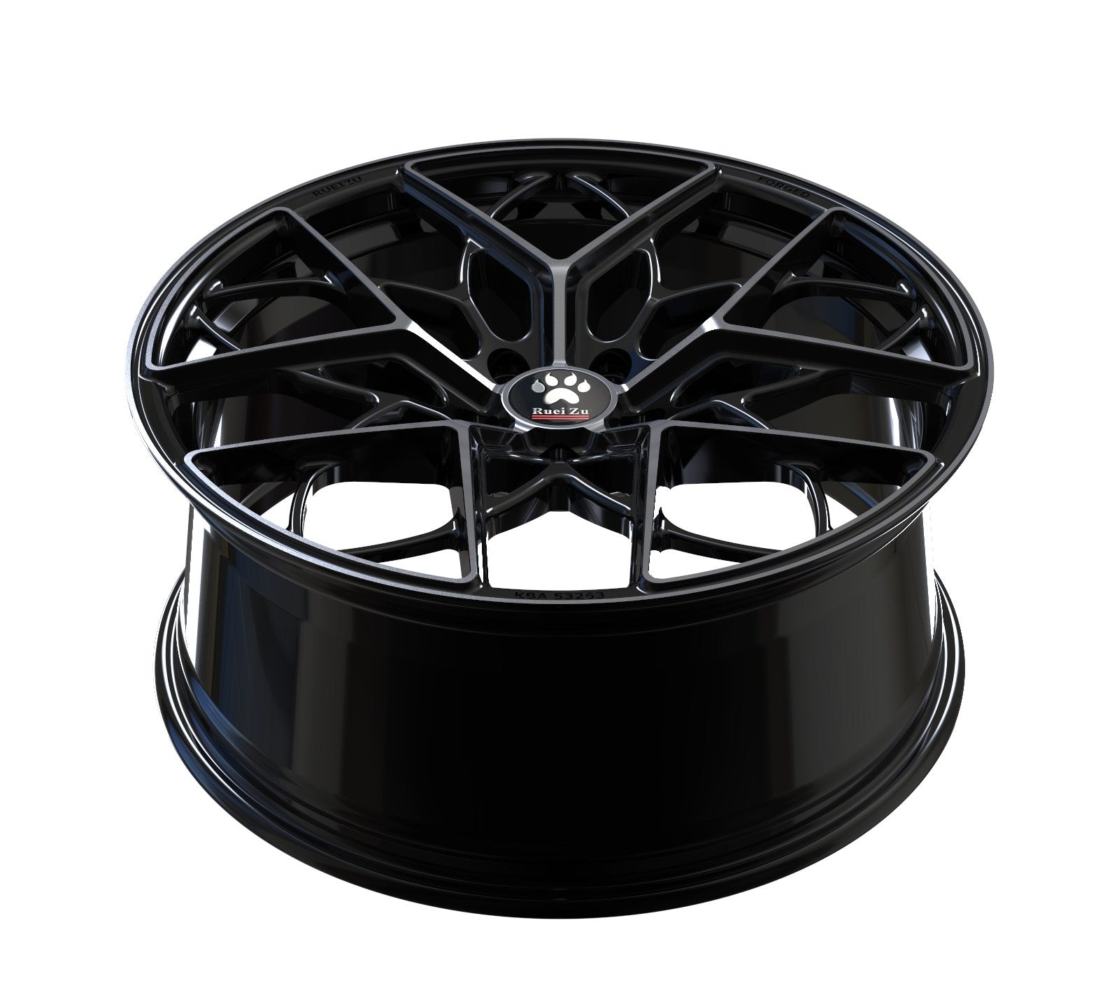 8,5Jx20 Zoll RueiZu  R103 Monoblock Forged Schmiederad mit ABE Gutachten Rueizu Wheels