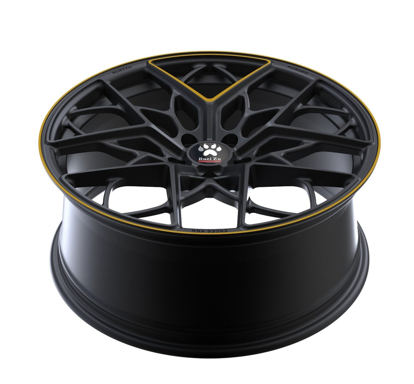 8,5Jx20 Zoll RueiZu  R103 Monoblock Forged Schmiederad mit ABE Gutachten Rueizu Wheels