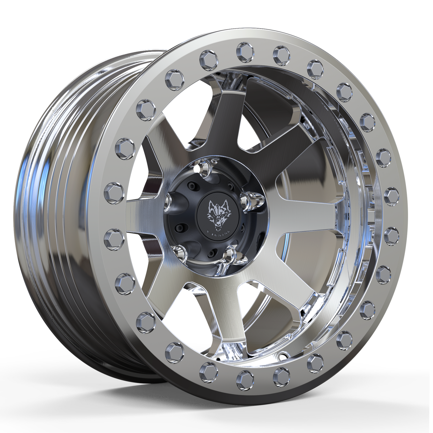 High performance RueiZu X-tuning Off-road Forged Hardcore Beadlock Wheel XT106 Rueizu Wheels