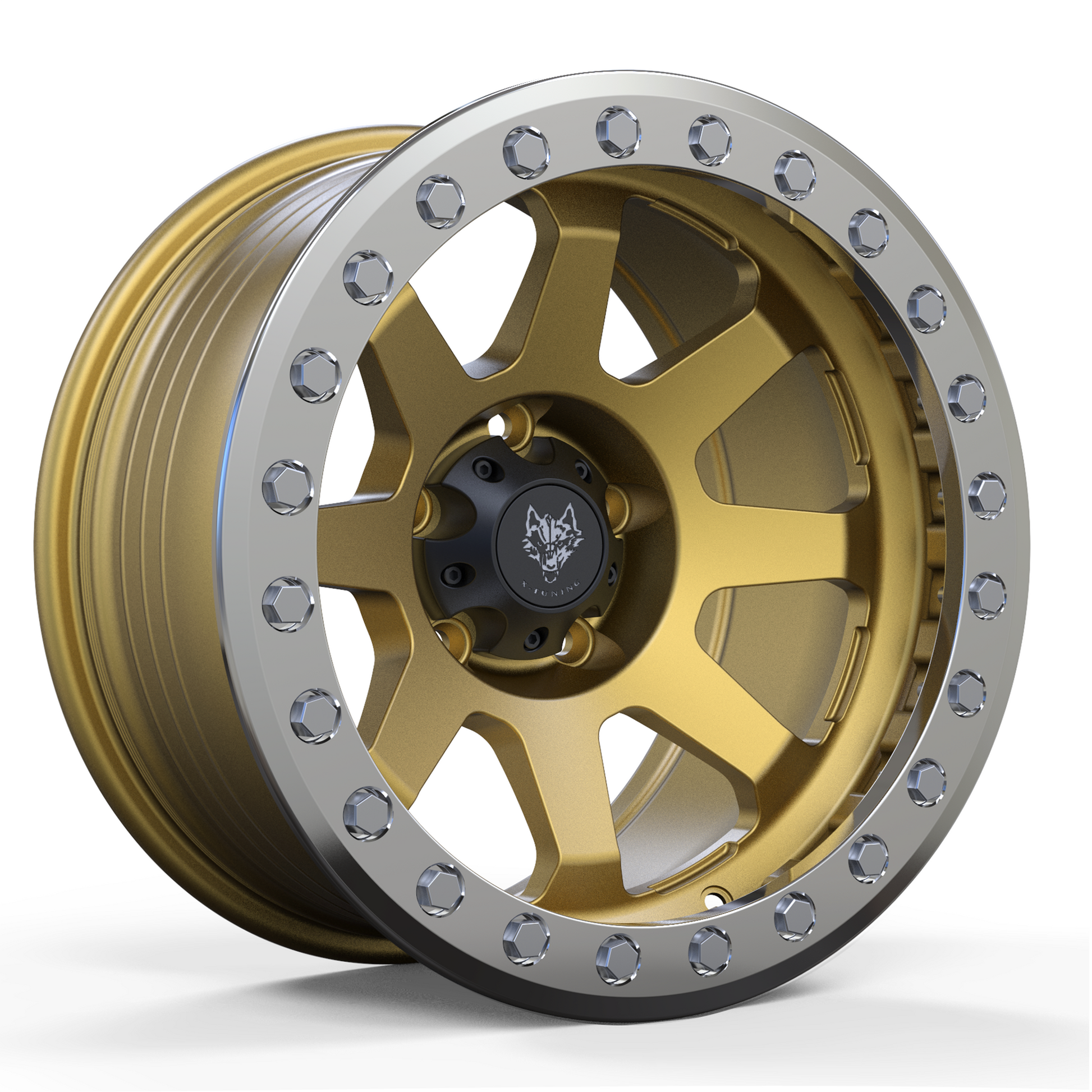 High performance RueiZu X-tuning Off-road Forged Hardcore Beadlock Wheel XT106 Rueizu Wheels