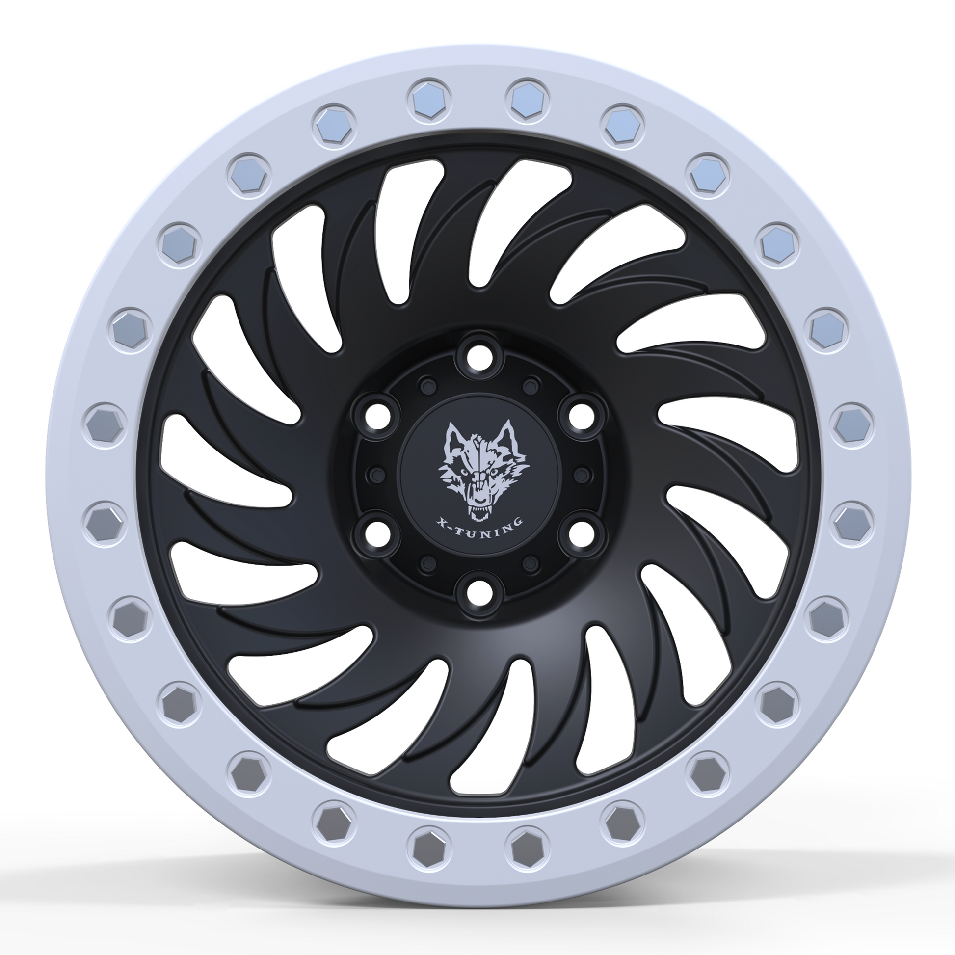 Cost Effective Rueizu X-Tuning Off-Road Forged Tornado Spokes With Beadlock Wheels XT111 Rueizu Wheels
