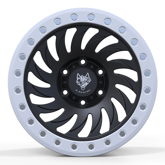 Cost Effective Rueizu X-Tuning Off-Road Forged Tornado Spokes With Beadlock Wheels XT111 Rueizu Wheels