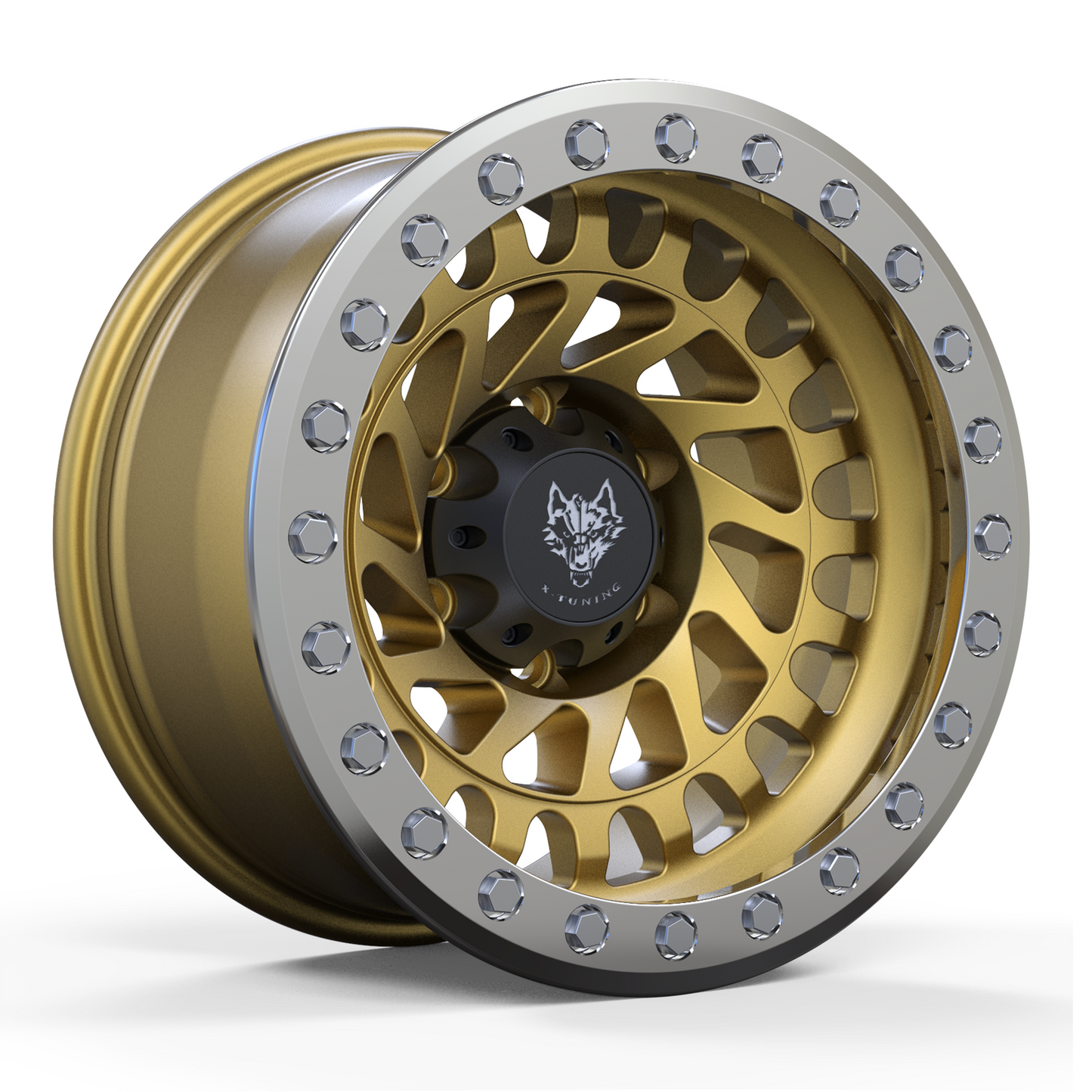 High Performance Rueizu X-Tuning Off-Road Forged Load Web Spoke Design Bead Lock Wheel XT116 Rueizu Wheels
