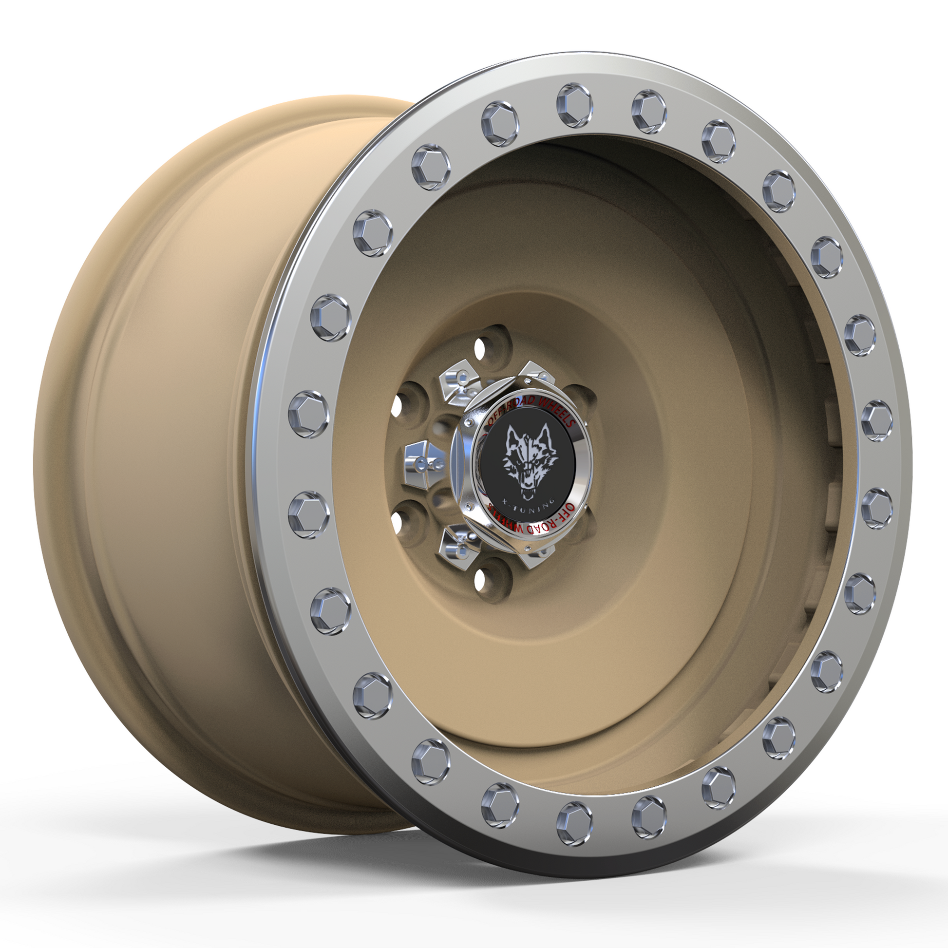High Performance RueiZu X-Tuning Off-Road Silver Shield Design Spokes Wheel - XT125 Rueizu Wheels