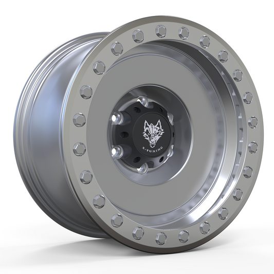 High Performance RueiZu X-Tuning Off-Road Silver Shield Design Spokes Wheel - XT125 Rueizu Wheels