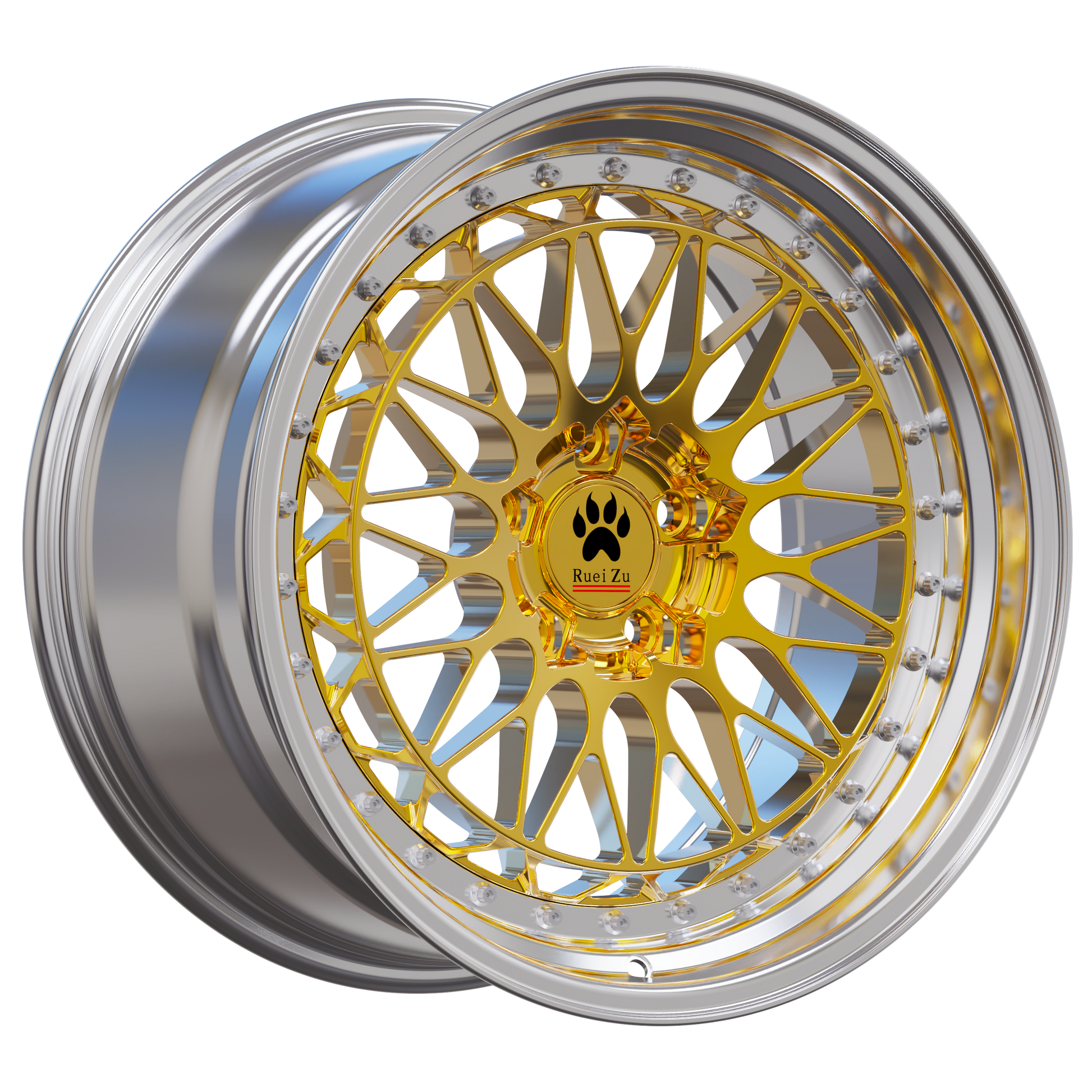 RueiZu R330 Classic 2/3-Piece Custom Forged Wheels – Oldtimer, Youngtimer & Racing Felgen - Rueizu Wheels